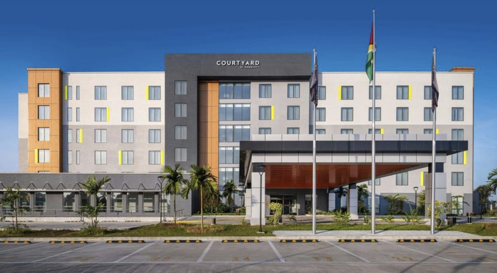圭亚那Courtyard万豪酒店